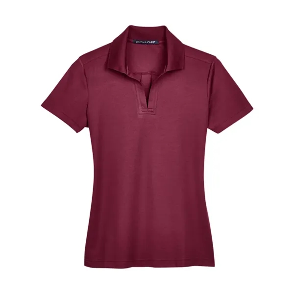 Devon & Jones Women's CrownLux Performance® Plaited Polo