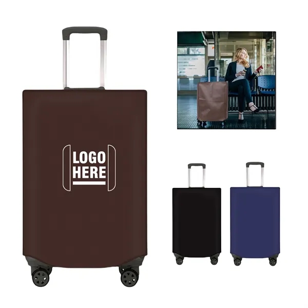 Custom 30 Inch Non-woven Travel Suitcase Luggage Cover Protector