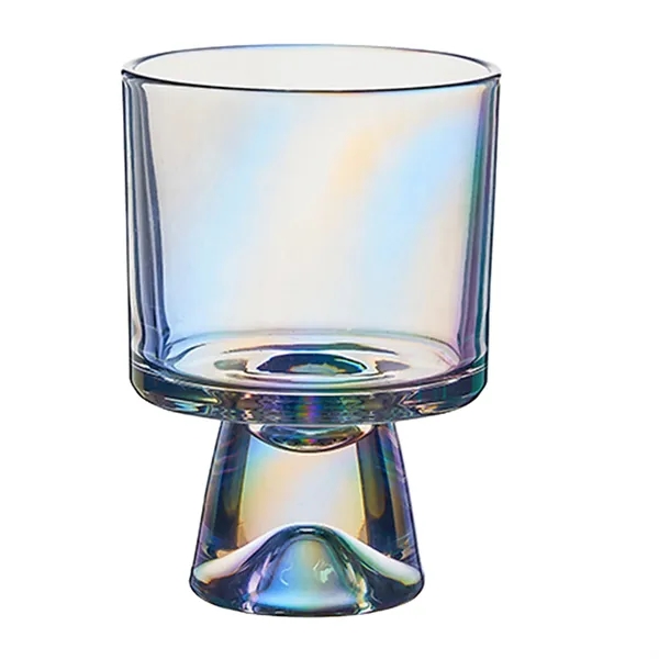 8Oz Snow Mountain Bottom Glass