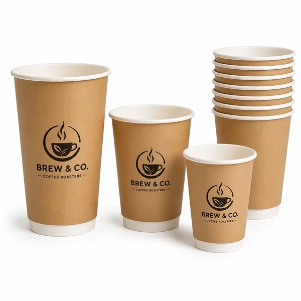Double Wall Kraft Paper Cup