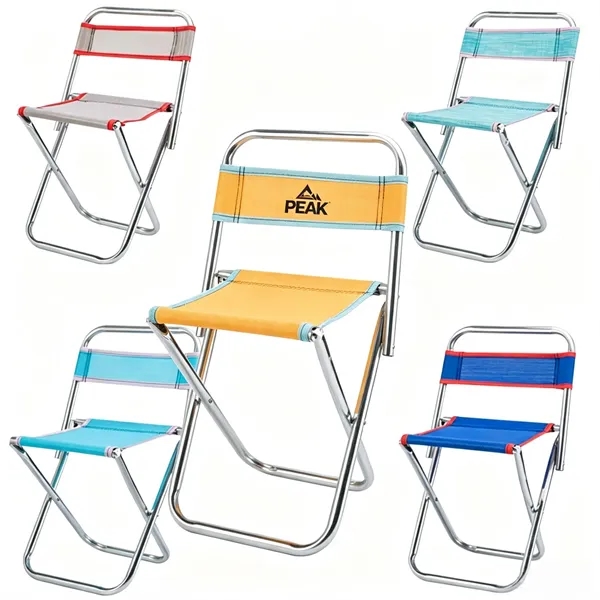 Foldable Camping Chair With Backrest