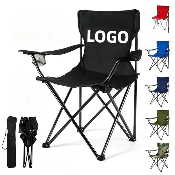 Portable Folding Armrest Chair