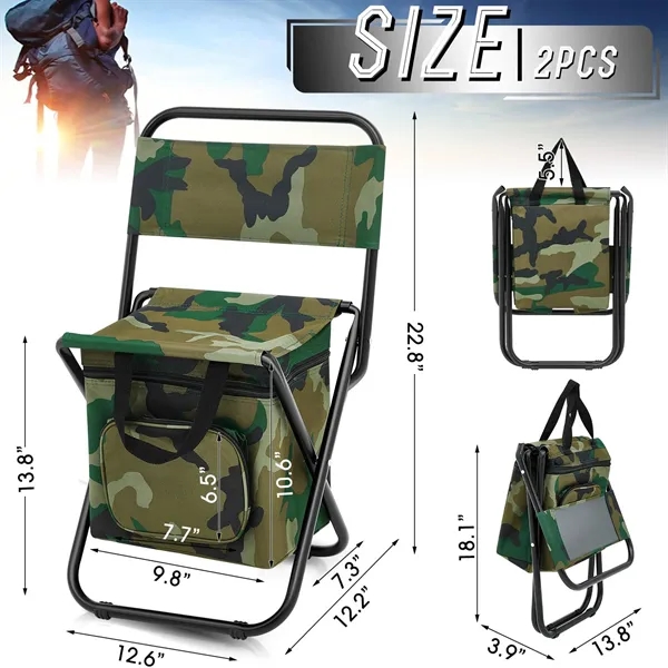 Custom Folding Chair With Insulated Bag