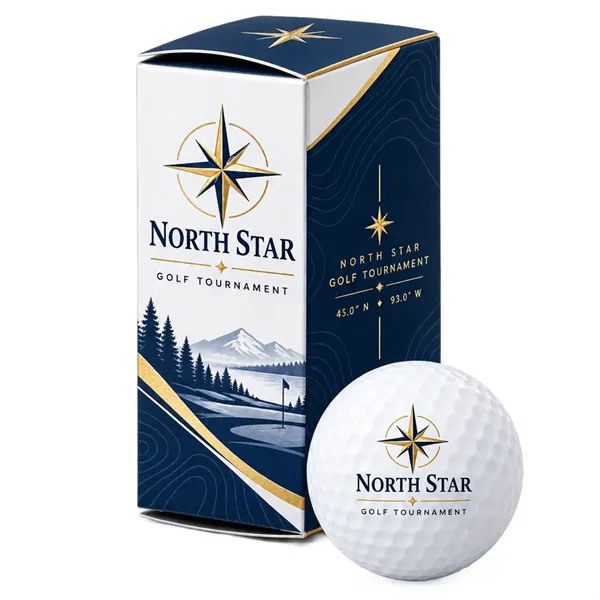 TaylorMade Distance+ Custom 2-Ball Sleeve