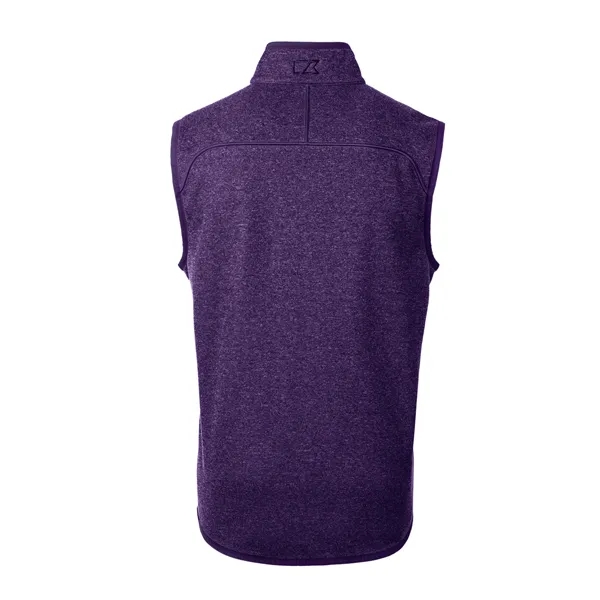 Cutter & Buck Mainsail Sweater-Knit Mens Full Zip Vest