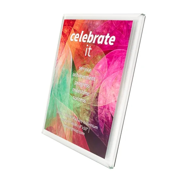JAFFA® Radiant Trillinnium Award Plaque-8"x10"