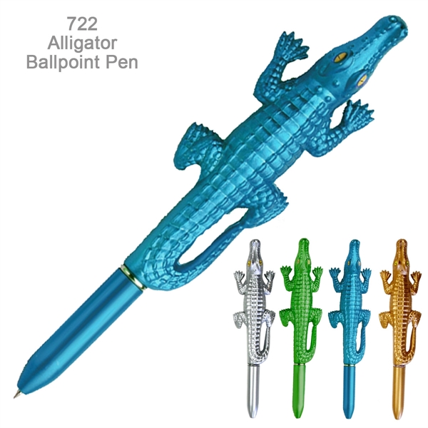 Popular Alligator Crocodile Shape Ballpoint Custom Pens - Popular Alligator Crocodile Shape Ballpoint Custom Pens - Image 2 of 8