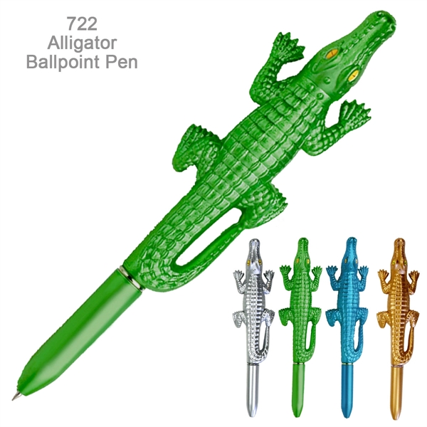 Popular Alligator Crocodile Shape Ballpoint Custom Pens - Popular Alligator Crocodile Shape Ballpoint Custom Pens - Image 6 of 8