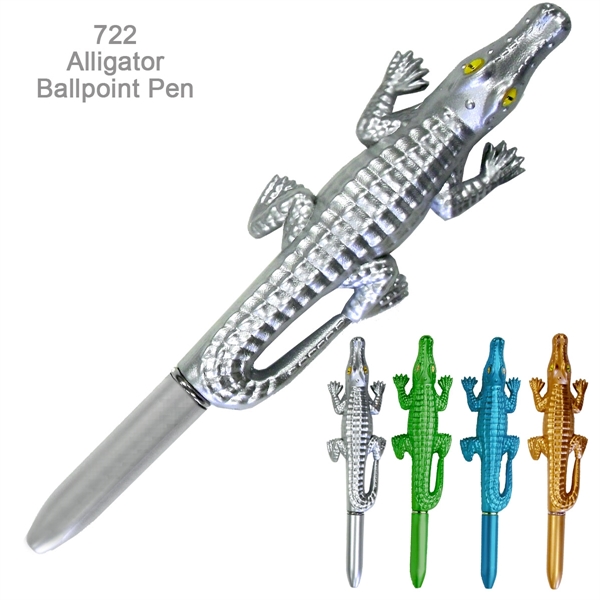Popular Alligator Crocodile Shape Ballpoint Custom Pens - Popular Alligator Crocodile Shape Ballpoint Custom Pens - Image 8 of 8
