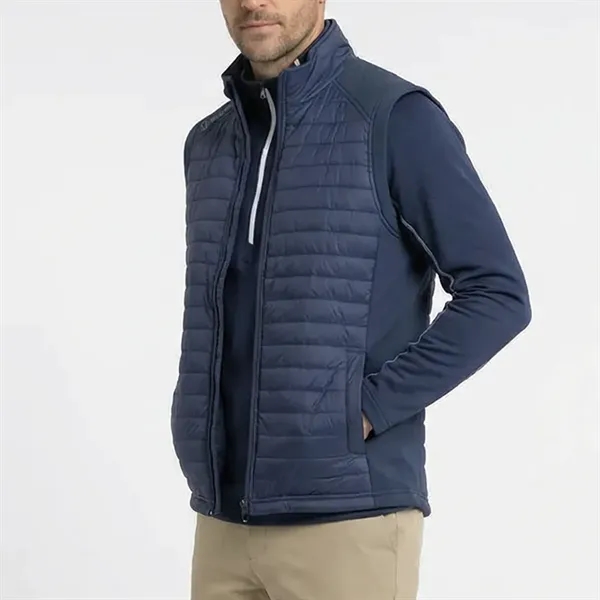 Sunice Men's Hamilton Thermal Hybrid Full-Zip Vest