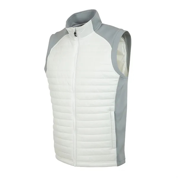 Sunice Men's Hamilton Thermal Hybrid Full-Zip Vest
