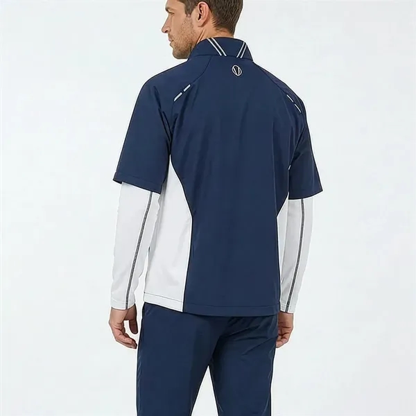 Sunice Men's Zephal Elite Waterproof Short Sleeve Pullover
