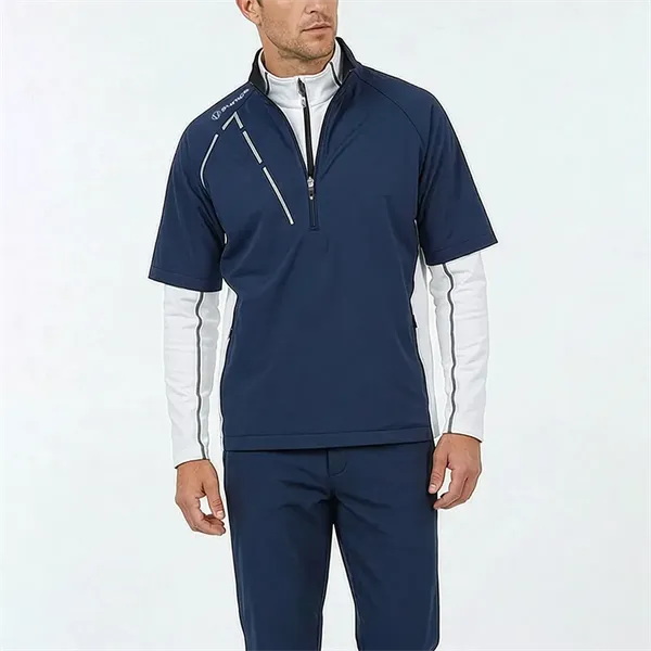 Sunice Men's Zephal Elite Waterproof Short Sleeve Pullover