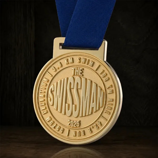 Custom Shiny & Sandblast Medals - Sizes 1.5"-3"