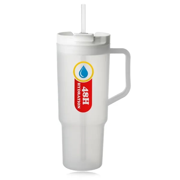 Surrey 40 oz. Reusable Tumbler with Handle & Straw