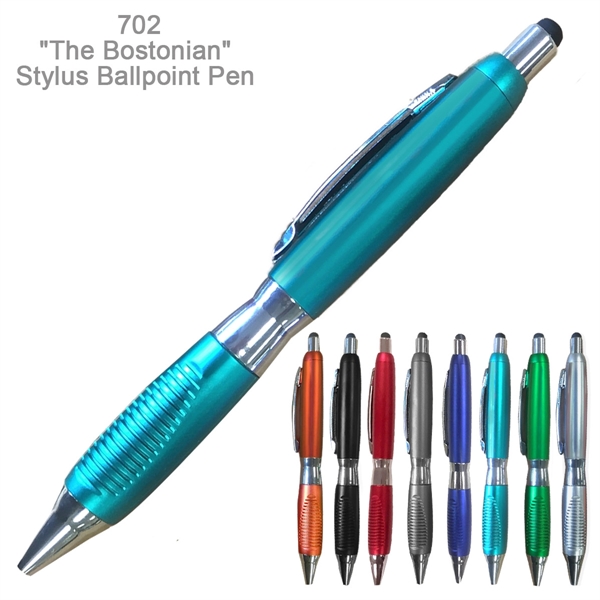 The Elegant & Stylish Bostonian Ballpoint Pen With Stylus - The Elegant & Stylish Bostonian Ballpoint Pen With Stylus - Image 16 of 18