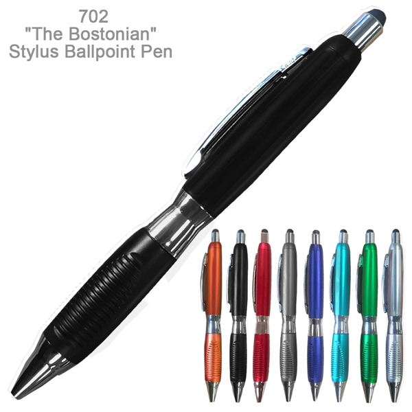 The Elegant & Stylish Bostonian Ballpoint Pen With Stylus - The Elegant & Stylish Bostonian Ballpoint Pen With Stylus - Image 2 of 18
