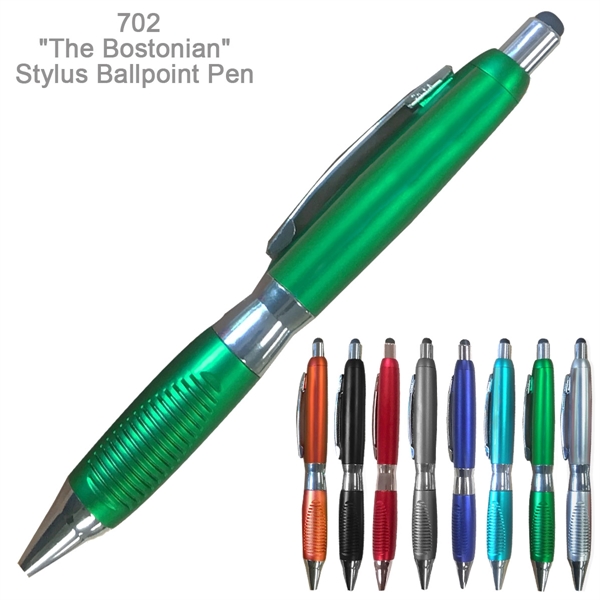 The Elegant & Stylish Bostonian Ballpoint Pen With Stylus - The Elegant & Stylish Bostonian Ballpoint Pen With Stylus - Image 6 of 18