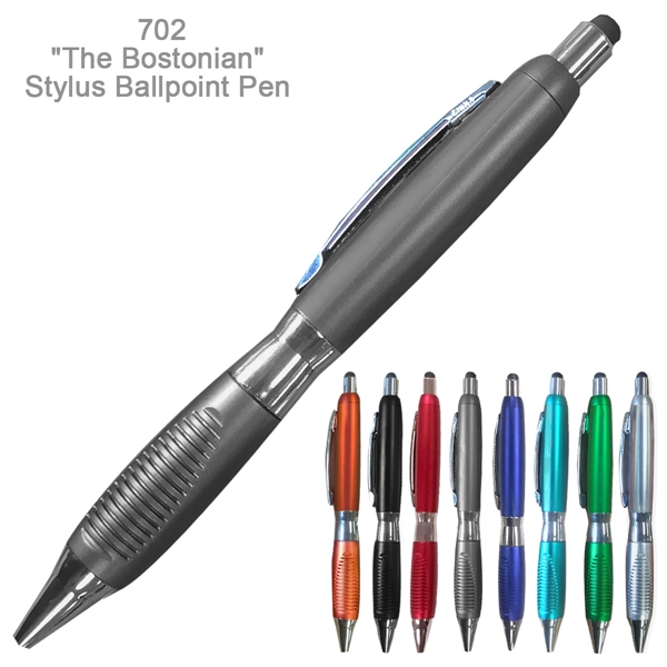 The Elegant & Stylish Bostonian Ballpoint Pen With Stylus - The Elegant & Stylish Bostonian Ballpoint Pen With Stylus - Image 8 of 18