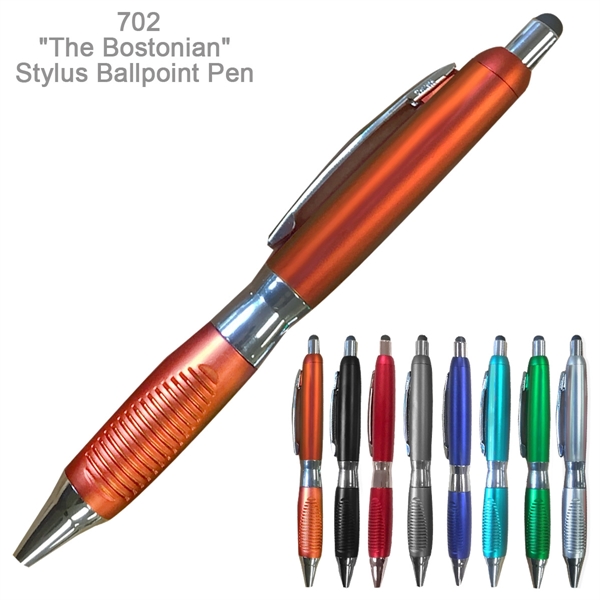 The Elegant & Stylish Bostonian Ballpoint Pen With Stylus - The Elegant & Stylish Bostonian Ballpoint Pen With Stylus - Image 10 of 18