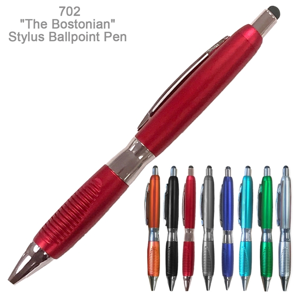 The Elegant & Stylish Bostonian Ballpoint Pen With Stylus - The Elegant & Stylish Bostonian Ballpoint Pen With Stylus - Image 12 of 18