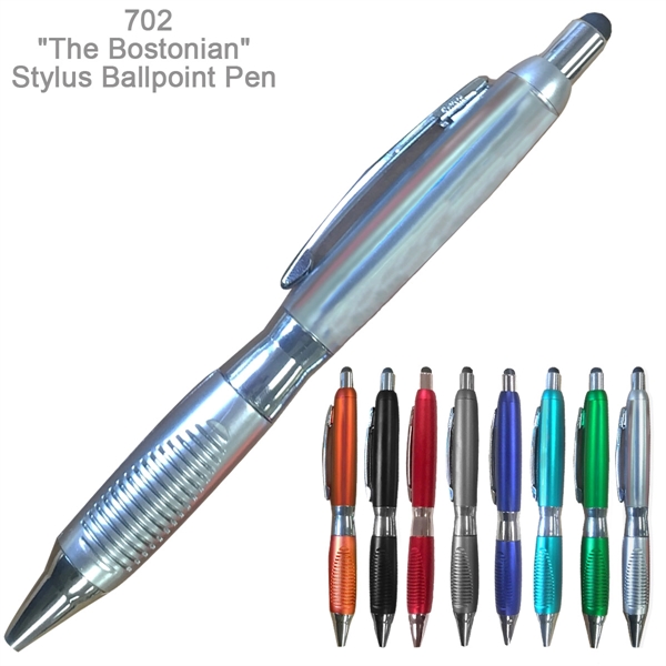 The Elegant & Stylish Bostonian Ballpoint Pen With Stylus - The Elegant & Stylish Bostonian Ballpoint Pen With Stylus - Image 14 of 18