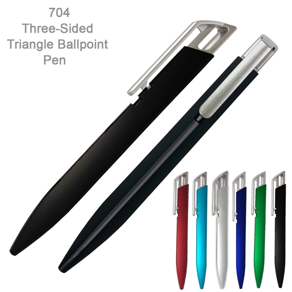 Popular Three-Sided Triangle Body Ballpoint Pen - Popular Three-Sided Triangle Body Ballpoint Pen - Image 2 of 12