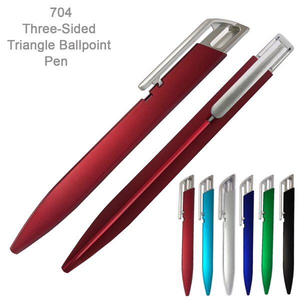 Popular Three-Sided Triangle Body Ballpoint Pen - Popular Three-Sided Triangle Body Ballpoint Pen - Image 8 of 12