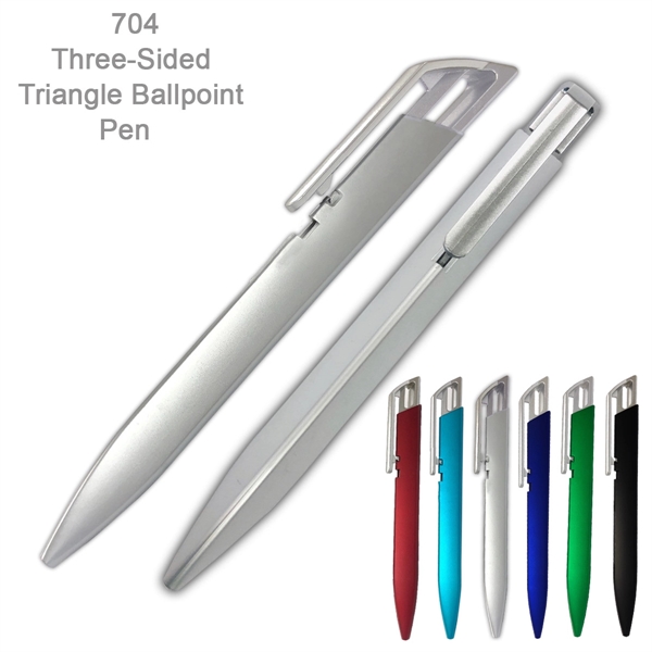 Popular Three-Sided Triangle Body Ballpoint Pen - Popular Three-Sided Triangle Body Ballpoint Pen - Image 10 of 12