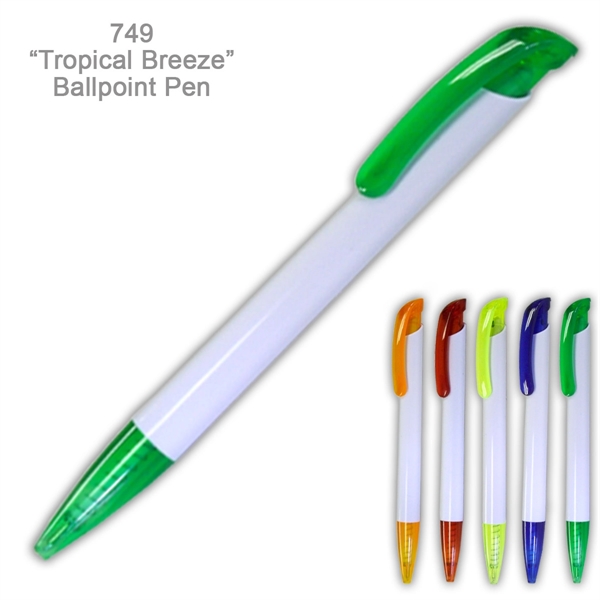 Closeout ! Tropical Breeze Fashionable Ballpoint Pen - Closeout ! Tropical Breeze Fashionable Ballpoint Pen - Image 4 of 10