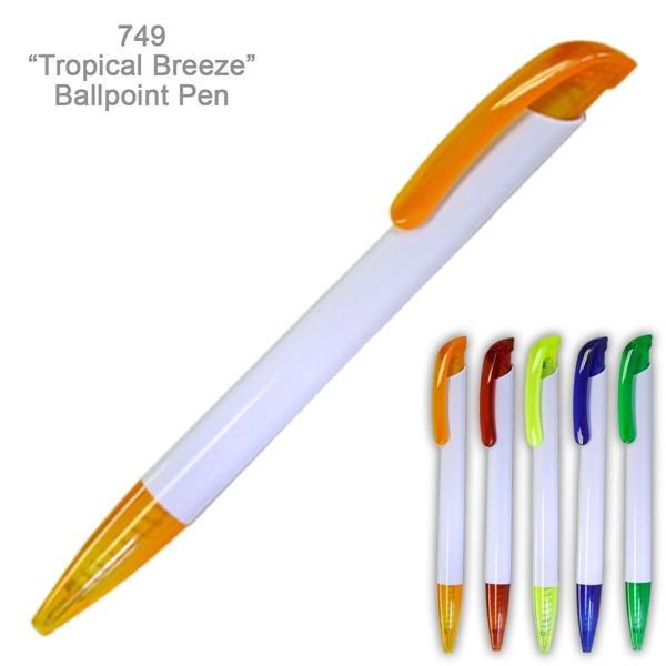 Closeout ! Tropical Breeze Fashionable Ballpoint Pen - Closeout ! Tropical Breeze Fashionable Ballpoint Pen - Image 6 of 10