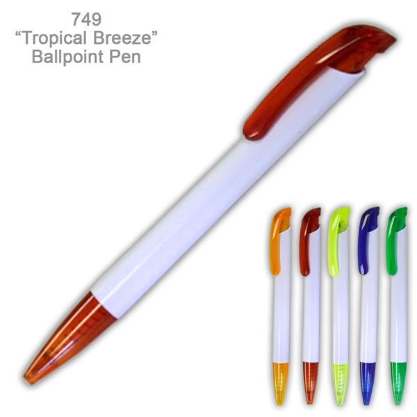 Closeout ! Tropical Breeze Fashionable Ballpoint Pen - Closeout ! Tropical Breeze Fashionable Ballpoint Pen - Image 8 of 10