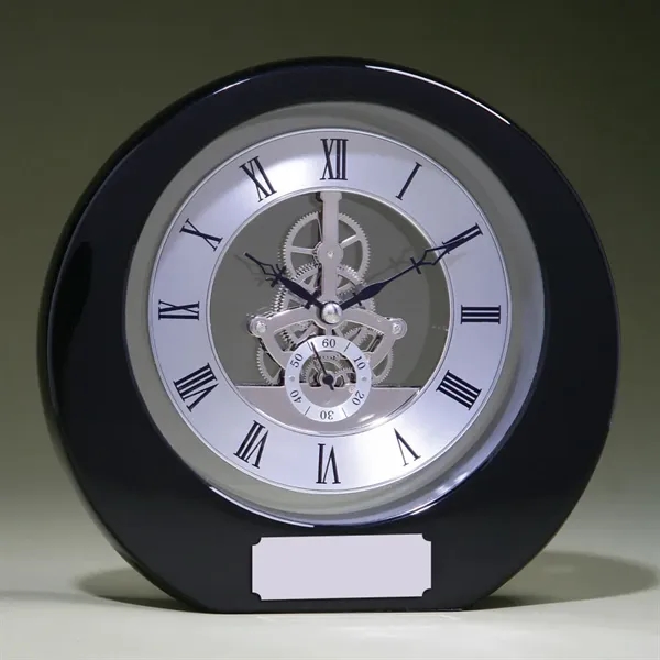Silver Accent Clock