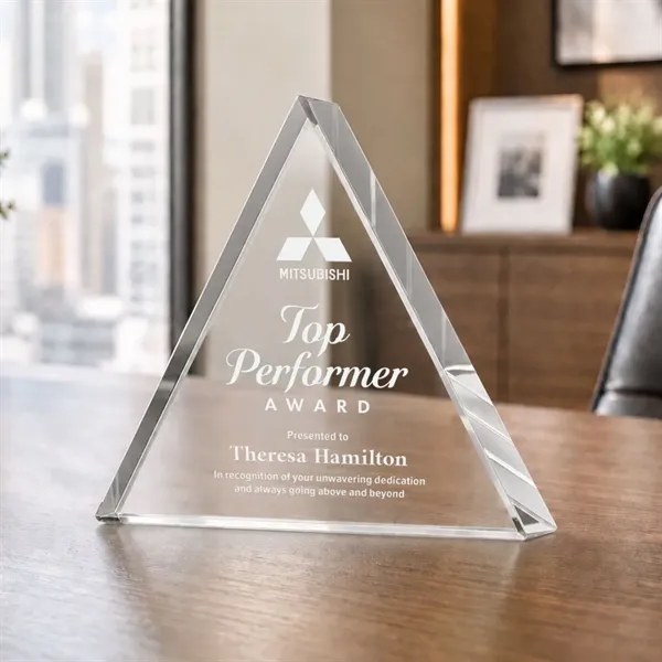 Adler Triangle Award - Clear