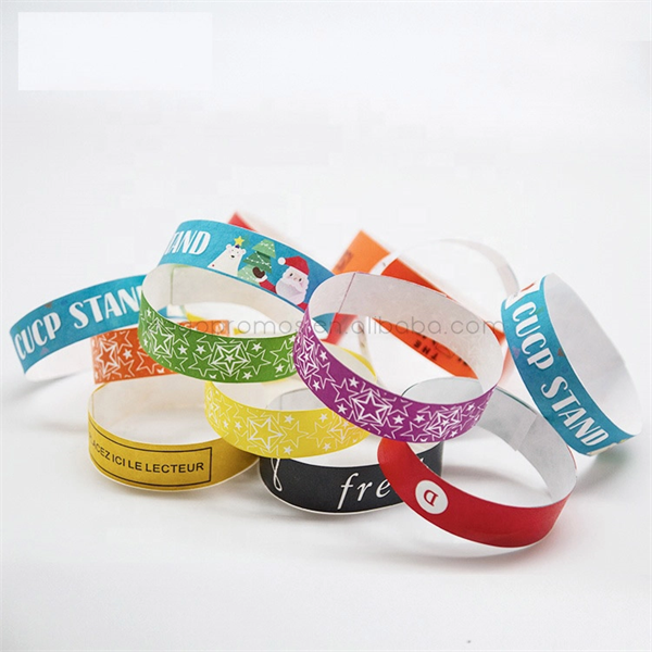 Tyvek Tearproof Paper Wristband for Events - Tyvek Tearproof Paper Wristband for Events - Image 0 of 2