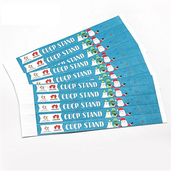 Tyvek Tearproof Paper Wristband for Events - Tyvek Tearproof Paper Wristband for Events - Image 2 of 2