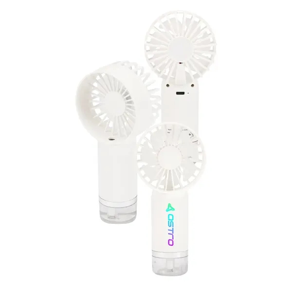 Rechargeable Handheld Fan W/Mist