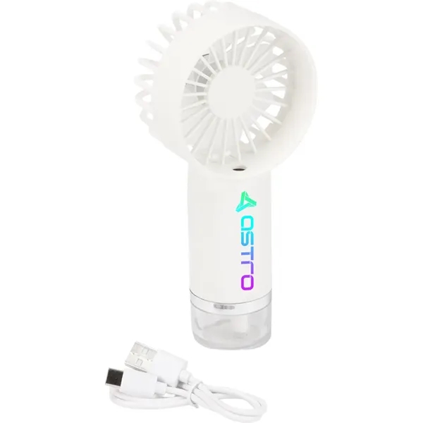 Rechargeable Handheld Fan W/Mist