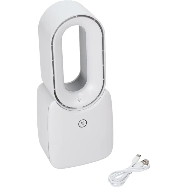 Rechargeable Bladeless Desk Fan