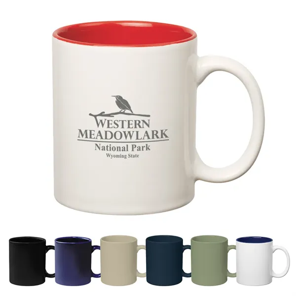 11 Oz. Hughes Stoneware Mug With C-Handle