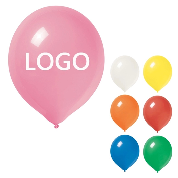 10" Standard natural Latex Balloon 100% biodegradable - 10" Standard natural Latex Balloon 100% biodegradable - Image 0 of 2
