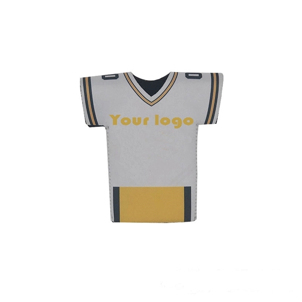 Sports Jersey Can & Bottle Beverage Cooler Insulator - Sports Jersey Can & Bottle Beverage Cooler Insulator - Image 1 of 2