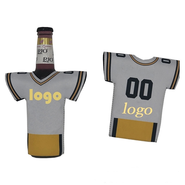 Sports Jersey Can & Bottle Beverage Cooler Insulator - Sports Jersey Can & Bottle Beverage Cooler Insulator - Image 0 of 2