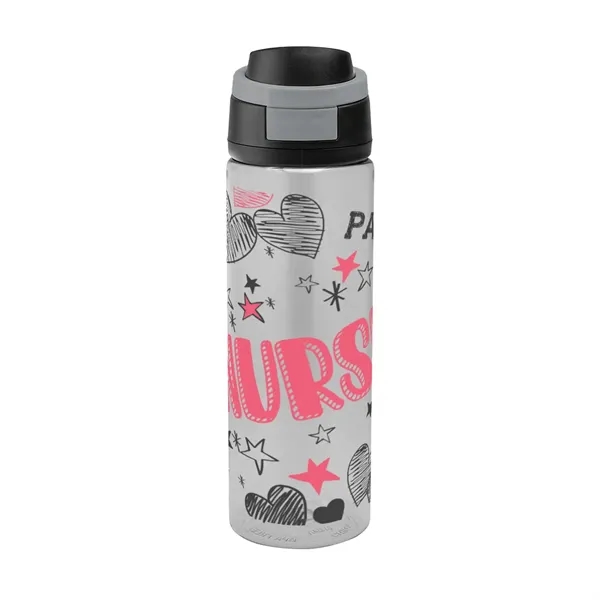 24 Oz. Full Color Pop Sip rPET Bottle