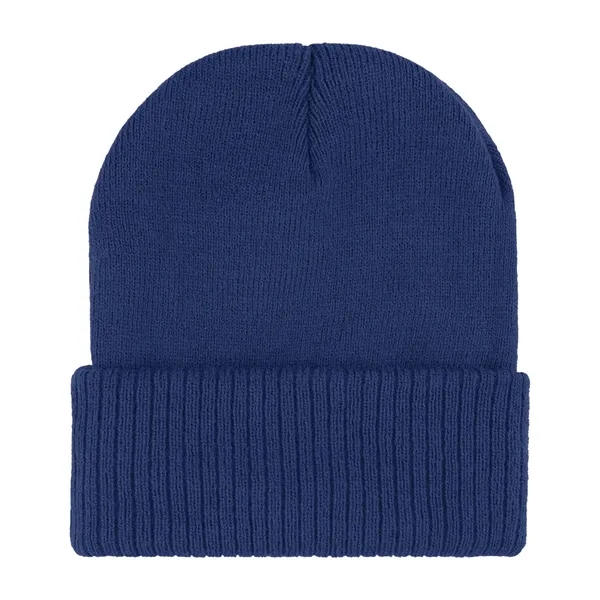 KNIT BEANIE WITH CUFF