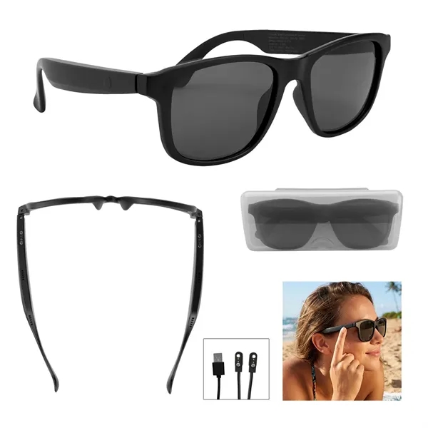 Custom AI Translator Sunglasses With Speaker