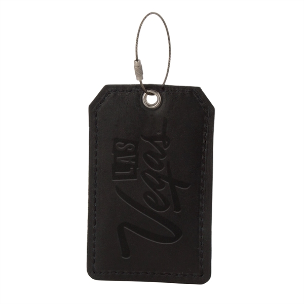 HOOPER Leather Luggage Tag - HOOPER Leather Luggage Tag - Image 0 of 4
