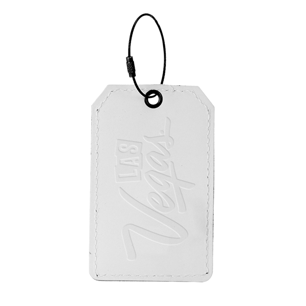 HOOPER Leather Luggage Tag - HOOPER Leather Luggage Tag - Image 4 of 4
