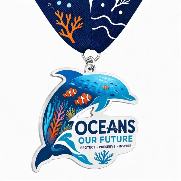 Custom Custom Shape UV Printed medals