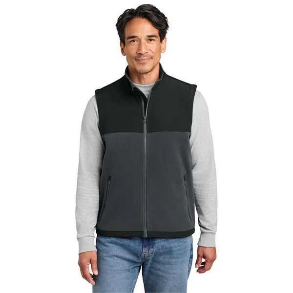 CornerStone Fleece Overlay Vest